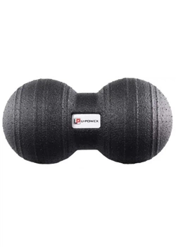 Масажний м'яч подвійний U-POWEX Epp foam peanut ball (d12*24cm.) Black
