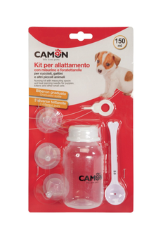 Zestaw do karmienia zwierząt Camon Breastfeeding Kit with Measuring Cup and Teat Cups (8019808222318)