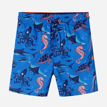 Дитячі шорти для купання Minoti 17SWIM 14 40181KID 74-80 см Сині (5063025251630)