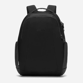 Рюкзак мужской тканевый 15 л вмещает формат А4 PacSafe LS350 backpack 40134 Черный (0688334005979)