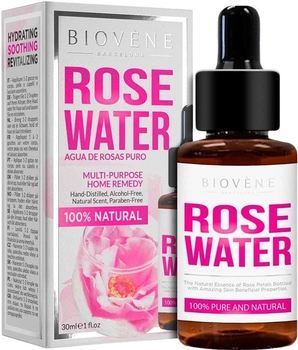 Тонік для обличчя Biovene Rose Water 30 мл (8436575091631)