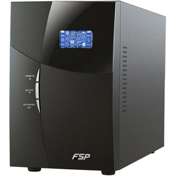 Джерело безперебійного живлення ДБЖ FSP KN-1101TS 1 kVA Tower 1000VA/900W Online AVR Black (PPF8000904)
