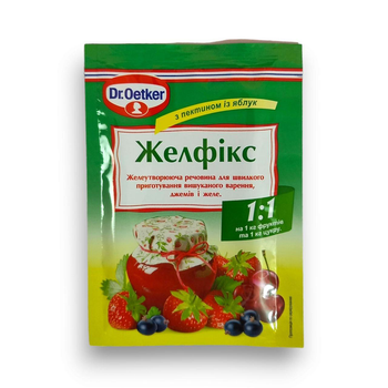 Желфікс 1:1 ТМ Dr Oetker 20г