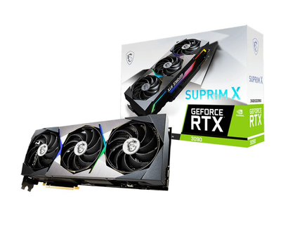 Відеокарта MSI PCI-Ex GeForce RTX 3090 Suprim X 24GB GDDR6X (384bit)(HDMI, 3 x DisplayPort) Б\В