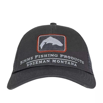 Кепка Simms Trout Icon Trucker Carbon
