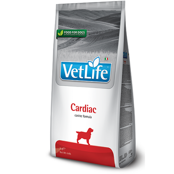 Сухий лікувальний корм для собак Farmina Vet Life Cardiac дієтичне харчування, при хронічній серцевій недостатності 2 кг (8010276030344)
