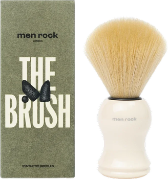 Pędzel do golenia Men Rock The Brush White (0633090057465)