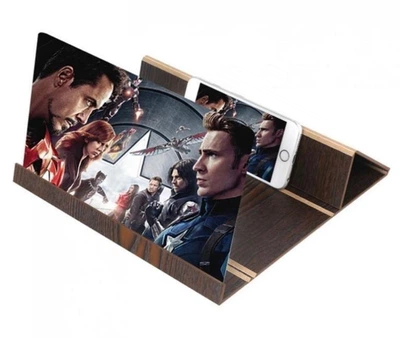 3D-увеличитель экрана телефона Enlarged Screen Magnifier (Черное дерево) - дисплей для смартфона портативный увеличитель 3D