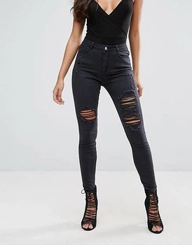 Джинси Missguided G1806690 32S чорний