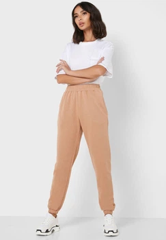 Спортивні штани Missguided WXR9344060 36 бежевий
