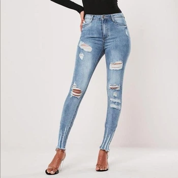 Джинси Missguided G1801167 32L блакитний