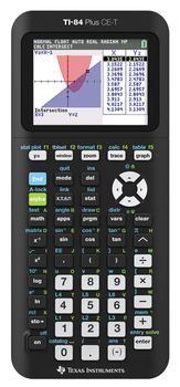 Калькулятор Texas Instruments TI-84 Plus CE-T Graphing calculator (TI-84PLUSCE-TPFC)