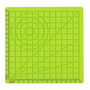 Силиконовый коврик для 3D ручек (170x170 мм) Green