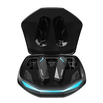 Бездротові Bluetooth 5,3 навушники з мікрофоном Lenovo ThinkPlus GM2 Pro Black