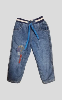 Детские теплые джинсы на мальчика Balli kids 92 см синие