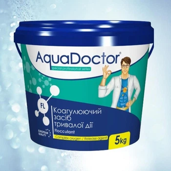 Коагулянт для басейну в гранулах AquaDoctor FL 5 кг