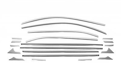 Полный комплект окантовки окон нержавейка для Honda eNP1 2022- гг