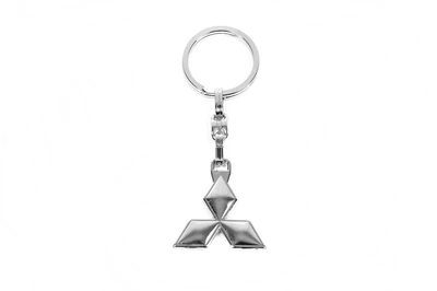 Металлический брелок с логотипом Mitsubishi для Mitsubishi