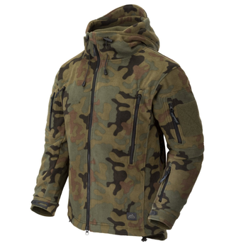 Куртка Helikon-Tex PATRIOT - Double Fleece, PL Woodland S/Regular (BL-PAT-HF-04)