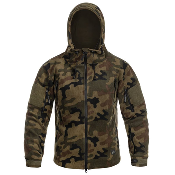 Куртка Helikon-Tex PATRIOT - Double Fleece, PL Woodland S/Regular (BL-PAT-HF-04)