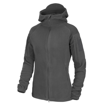 Куртка жіноча Helikon-Tex CUMULUS - Heavy Fleece, Shadow grey XS/Regular (BL-CBW-HF-35)