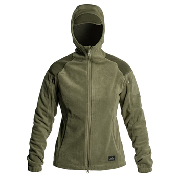 Куртка жіноча Helikon-Tex CUMULUS - Heavy Fleece, Taiga green L/Regular (BL-CBW-HF-09)
