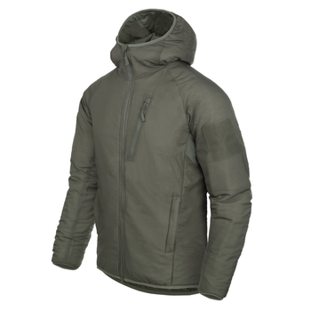 Куртка Helikon-Tex WOLFHOUND Hoodie® - Climashield® Apex 67g, Alpha green 3XL/Regular (KU-WLH-NL-36)