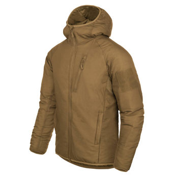 Куртка Helikon-Tex WOLFHOUND Hoodie® - Climashield® Apex 67g, Coyote S/Regular (KU-WLH-NL-11)