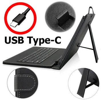 Чехол с клавиатурой Adronix для планшетов 10 дюймов (USB Type-C )