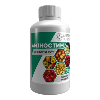 Біостимулятор росту рослин Аміностим 200 мл ENZIM AGRO
