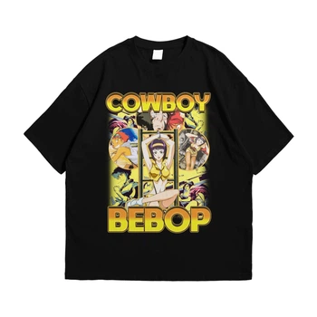 Футболка з принтом Аніме Cowboy Bebop S Чорний Ф Ан015-Ч S