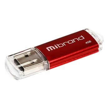 Флешка Mibrand 4GB Cougar USB 2.0 Red (MI2.0/CU4P1R)