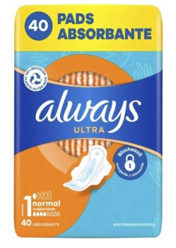 Гігієнічні прокладки Always Ultra Normal (Розмір 1) 40 шт