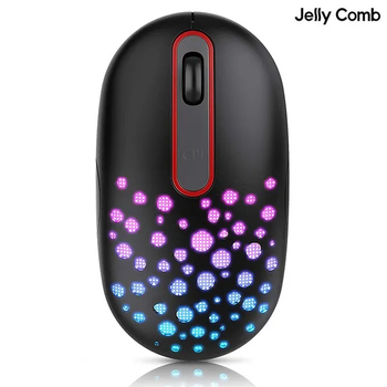 Акумуляторна бездротова мишка 2,4 RGB підсвітка