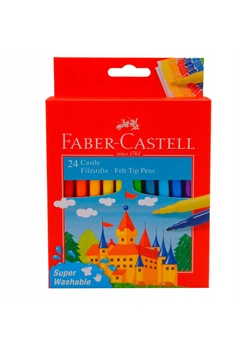 Фломастери 24 кол. FABER CASTELL Felt Tip Замок (554202) 4005405542021