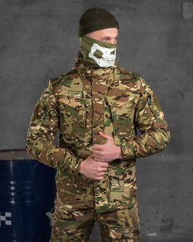 Весняна тактична куртка мультикам ріпстоп вафелька tactic ii XL