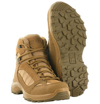 Высокие трекинговые ботинки M-Tac Осенне-зимняя обувь 46 Койот (Alop)