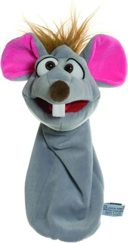 Игрушка на руку для кукольного театра Living Puppets W414 Мышка Серый