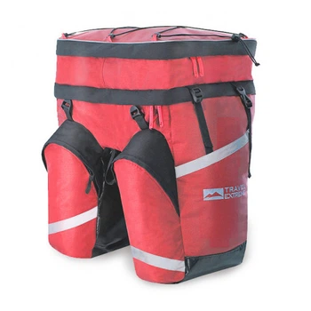 Рюкзак-штани на багажник з верхнім завантаженням Travel Extreme MONO 60L RED
