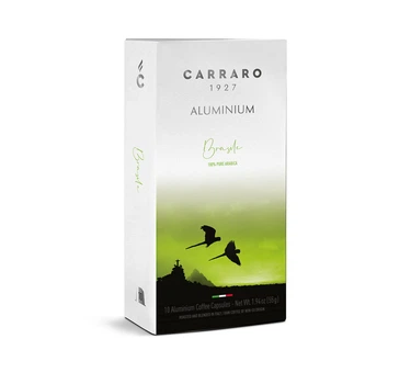 Кофе в капсулах Nespresso Carraro Brasile Aluminium 10 шт