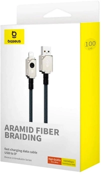 Kabel Baseus USB Type-A - Lightning 1 m Black (P10355802221-00)