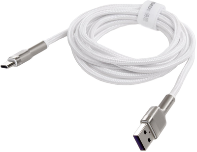 Kabel Baseus Cafule USB Type-A - USB Type-C 2 m White (CAKF000202)