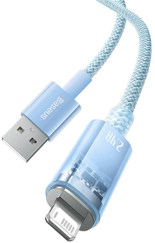 Кабель Baseus Explorer USB Type A - Lightning 2 м Blue (CATS010103)