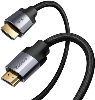 Кабель Baseus Enjoyment HDMI - HDMI 0.5 м Black (WKSX000013)