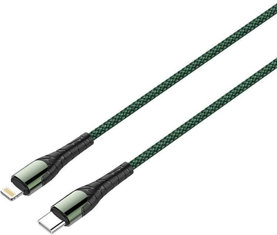 Kabel Ldnio USB Type-C - Apple Lightning 2 m Green (LC112 Type-C to Ligh)
