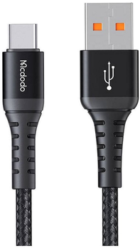 Kabel Mcdodo USB Type-A - USB Type-C 0.2 m Black (CA-2270)