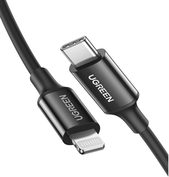 Кабель Ugreen USB Type-C - Lightning 2 м Black (6957303867523)