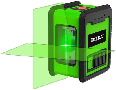 Уровень лазерный Hilda IP54 500 см Green (YT31822)