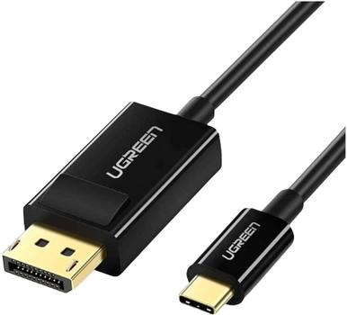 Кабель Ugreen USB Type-C - DisplayPort 1.5 м Black (6957303859948)