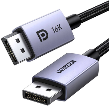Kabel Ugreen DisplayPort - DisplayPort 1 m Black (6941876213832)